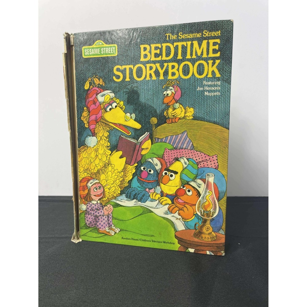 Sesame Street Bedtime Storybook Featuring Jim Henson‎ vintage